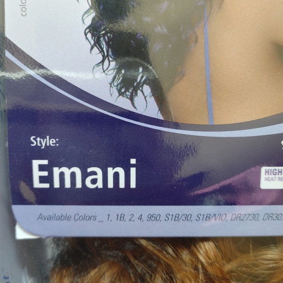 NWT Outre Synthetic Lace Front Wig - "Emani" - Picture 6 of 11